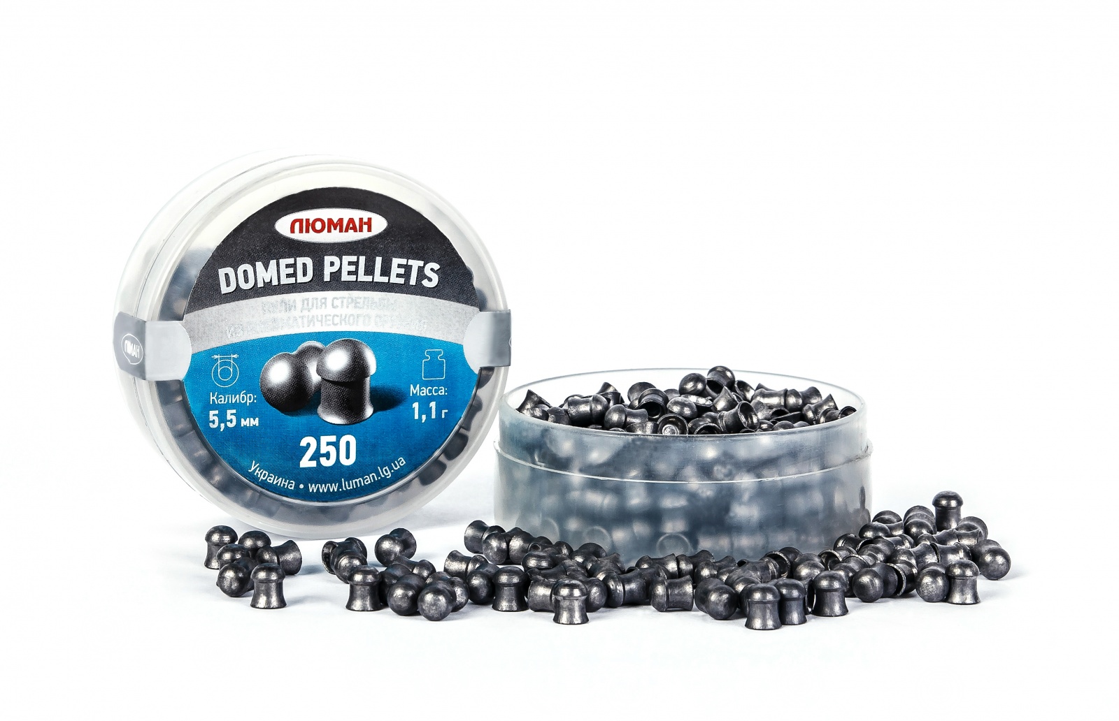  "" Domed  pellets  . 5,5    1,1      (250)